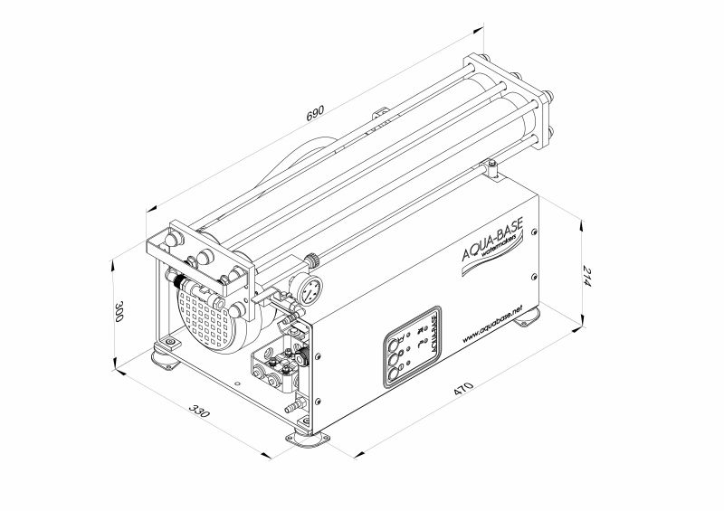 Dessalinisateur eau de mer aqua-base x - slce watermakers - de 30 à 90 l/h_2