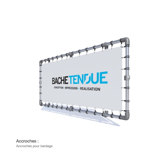 Enseigne murale - Design et personnalisable - Bâche Tendue - So-Wall_2