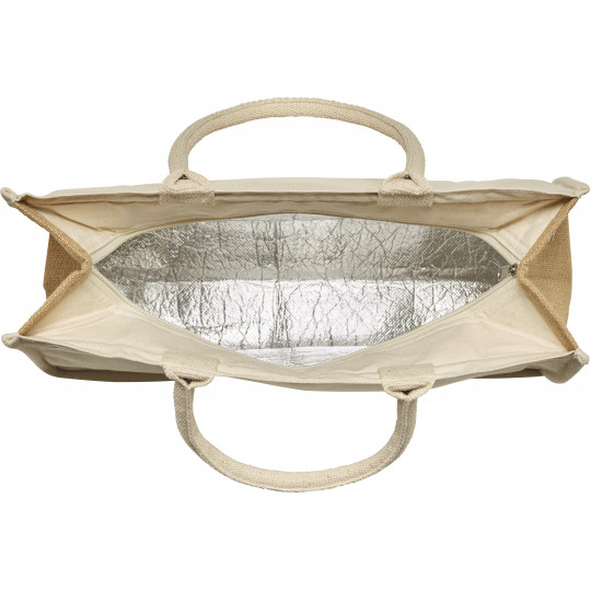 Sac isotherme - Coton canvas et jute isotherme - Riviera RIVIERA001_2