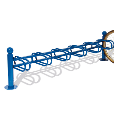 Support cycles Déco 6 places composable simple face - Forum - Réf 8207316 - acier peint sur galva_2