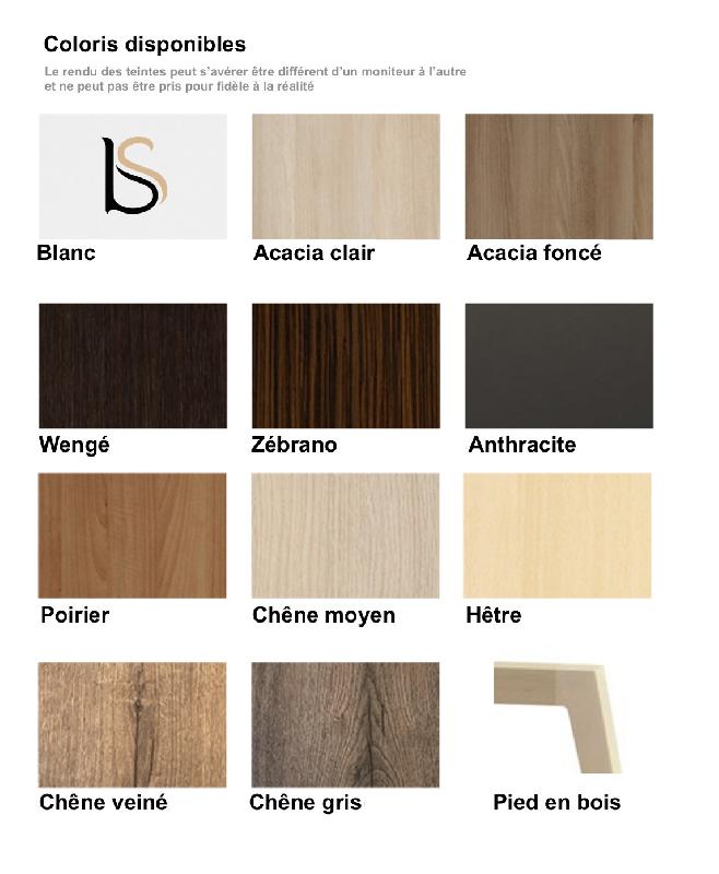 Bureau individuel Born Wood - Mobel Linea - 140, Anthracite_2