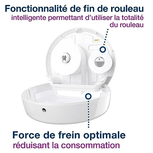 Distributeur pour papier toilette mini jumbo systeme t2 tork (555000)_2