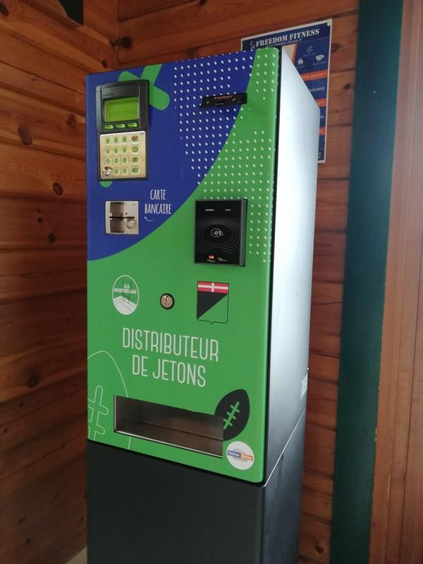 Distributeur de jetons personnalisable - 1 jeton - CB - 1 hopper universel - 3 réhausses au choix_2