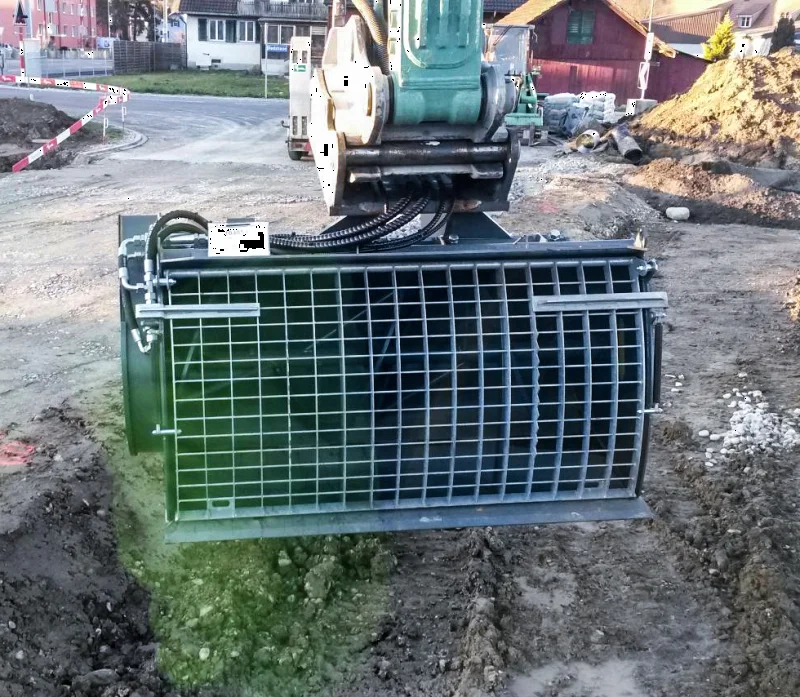 Godet malaxeur à béton - équipement pour pelle 7-24t - 350 à 950 kg_2