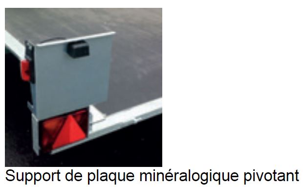 Remorque à châssis léger - PTC 500 kg pour parcs et jardins - ECIM - REV 300 avec plancher bois antidérapant et basculement assisté_2