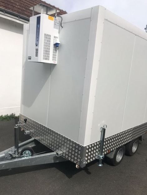 Remorque frigorifique double essieu 2x1800kg - Rapha 22 - PTAC 3500kg - Dimensions intérieures 3,94m x 2m x 1,90m_3