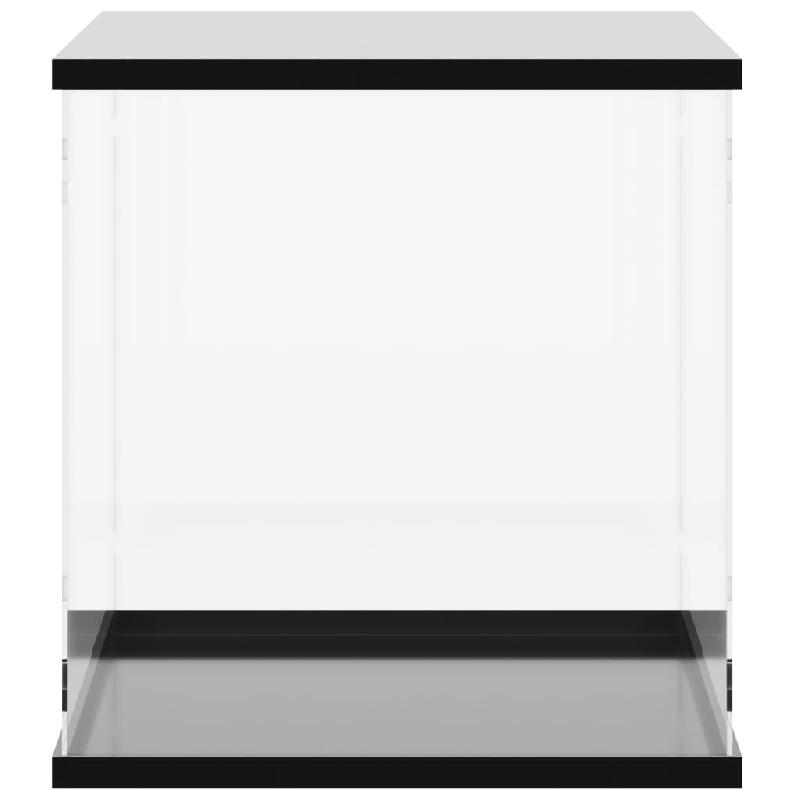 Vidaxl boîte d'affichage transparente 56x36x37 cm acrylique 154928_2