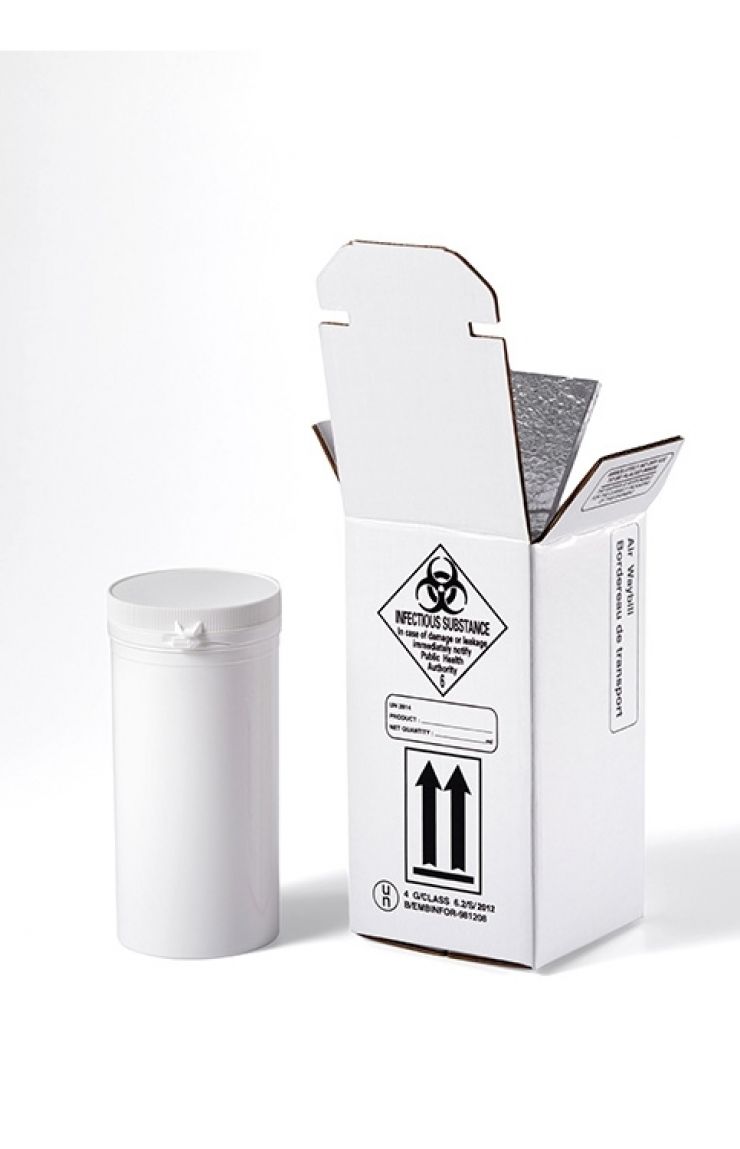 Boîte de transport à rabats - KIT 650 ML - standard UN 3373_2