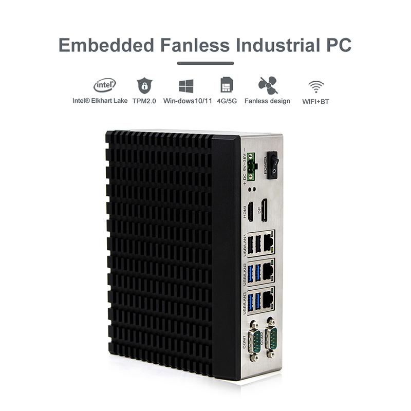 PC industriel fanless Monolith-60005B pour automatisation, supervision et edge computing - Étanche IP67/IP69K - Intel 8th Gen Whiskey Lake Core i5-8265U_2