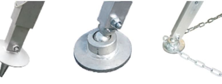 Trépied de levage avec treuil galvanisé et crochet à émerillon