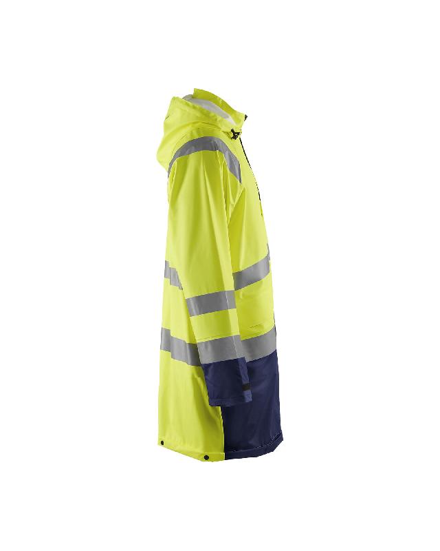 Veste de pluie Blaklader 4324 - haute visibilité - norme EN 343 Classe 3,1 et EN ISO 20471 Classe 3_2
