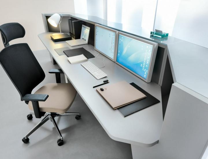 Banque d'accueil en relief ALPA - Ref : ALP05_2