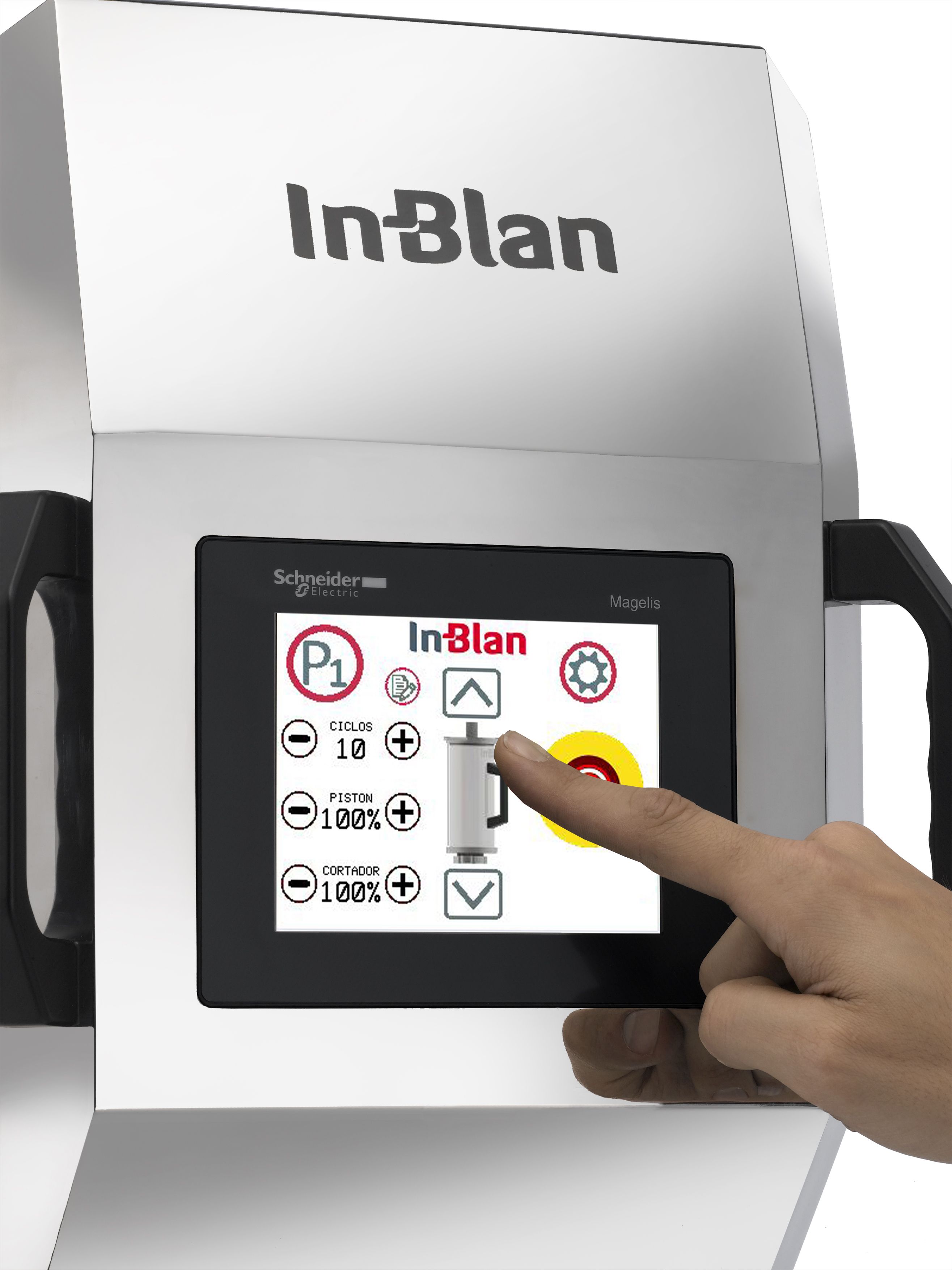 Appareil à beignets ronds et churros avec récipient de 4 kg