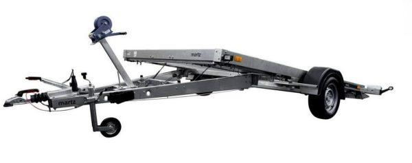 Remorque porte voiture-plateau - 3,52 X 1,83 M - 1500 KG - MARTZ GT PLATEAU 350_2