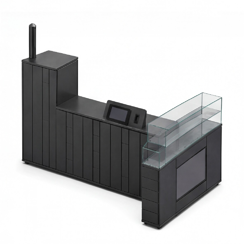 Îlot commercial intelligent - distributeurs automatiques, casiers et tests de parfums_2