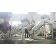 Machines pour recyclage de plastique - SOYU - recyclage de films plastiques avec systèmes de concassage et lavage_2