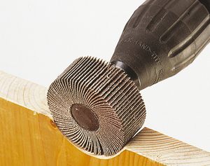 Roue à lamelle - wolfcraft - diamètre de la queue 6 mm - adaptée bois, métal et peinture_2