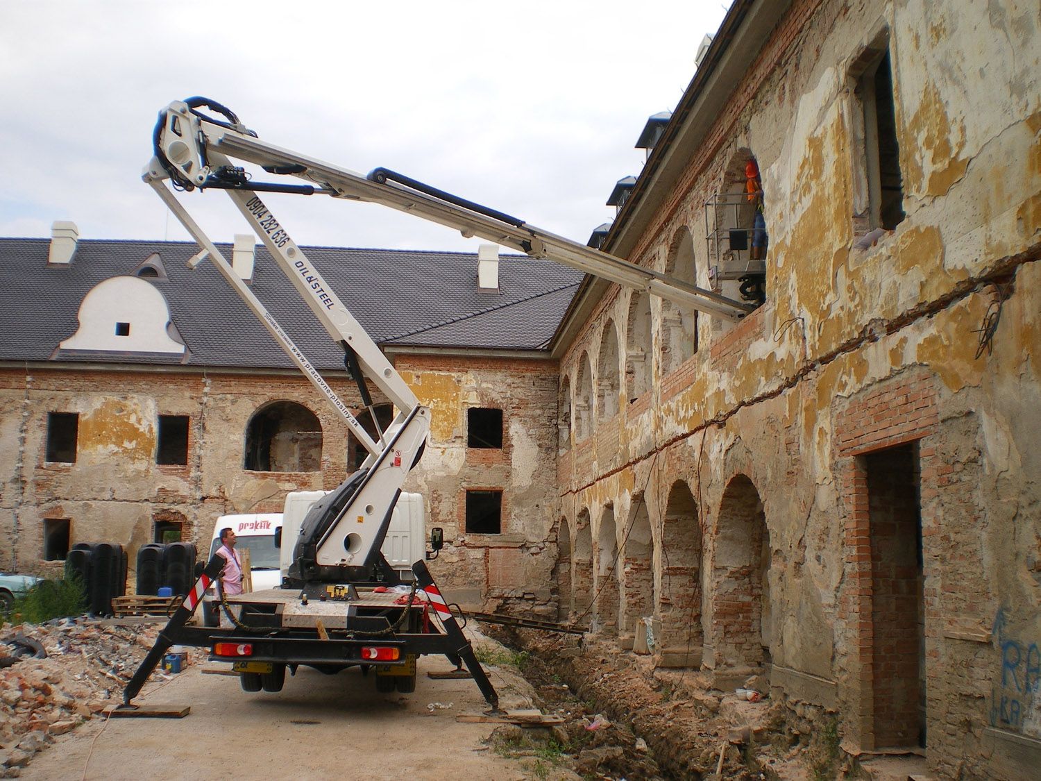 Équipement élévateur Snake 2112 avec rotation sur sellette