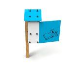 Boîte à Livres Crapaud - Promotion de la lecture - Bois traité autoclave classe IV et polyéthylène - 0,6 x 0,39 x 1,37 m - 40 kg_2