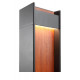Borne d'éclairage extérieur solaire en aluminium dotées de la norme ip54 - simil h500- 3000 k- 810 lms_2