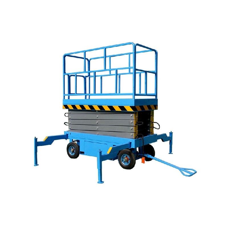 Nacelle à ciseaux mobile SJY - 500KG x 14M/DC avec batterie et plateforme 2850x1500mm_2