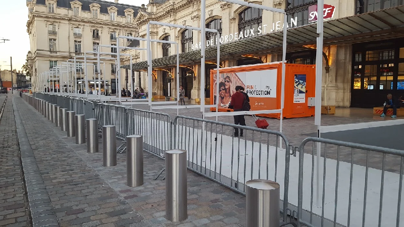 Borne anti-bélier en INOX_2