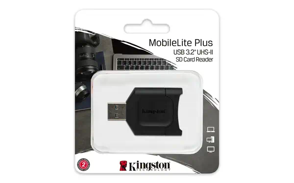 Kingston Technology MobileLite Plus lecteur de carte mémoire USB 3.2 Gen 1 (3.1 Gen 1) Type-A Noir_2