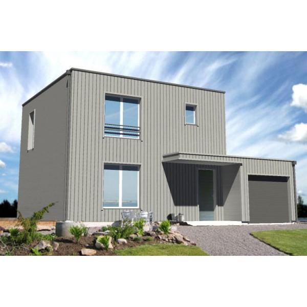 Maison à ossature en bois à étage - Optimale 4 - Surface habitable 83,59 m² - 4 pièces - Hors d'eau hors d'air_0