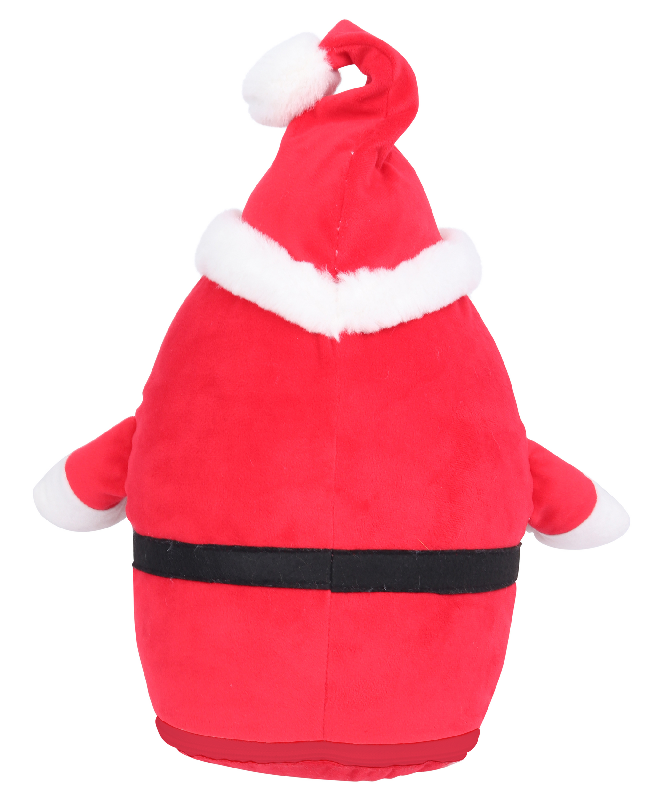 Peluche zippée Père Noël Mumbles - 100% polyester avec rembourrage amovible - Réf: MM563_2