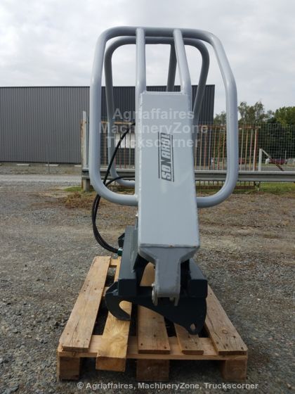 Pince enrubannage et à balles rondes - Sonarol CB SNR 1700 pour chargeur frontal - Largeur 1700 mm, charge 900 kg_2