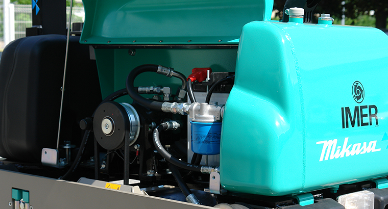 Rouleau vibrant - MRH 601DS - Compactage de sols et asphalte avec moteur diesel Kubota EA330_2