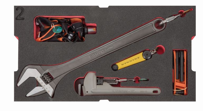 Kit d'outils pour maintenance sur grue offshore pétrolière et gazière - Mallette rigide à usage intensif - 29 pcs - 4750RCHDW01FF4_2