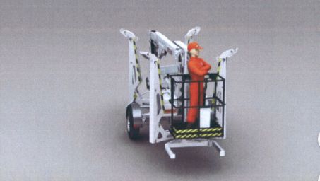 Nacelle tractable PARMA 15T - LVM SARL - hauteur de travail 14,85 m - charge 200 kg - déport 7,30 m_2