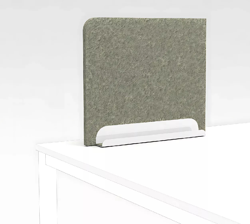 Panneau écran acoustique pour bureau avec support goulotte So Segovia_2