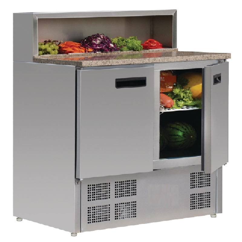 Table à pizza réfrigérée 2 portes_2