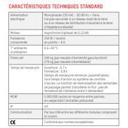Couloir sécurisé de passage - Automatic Systems SL911 - puissance consommée 250 W_2