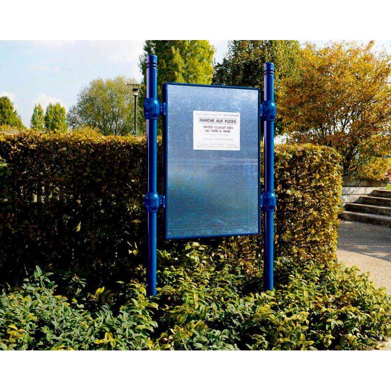 Panneau d'affichage libre City - Réf : 591010.Gpro - Aluminium moulé et tôles galvanisées_2