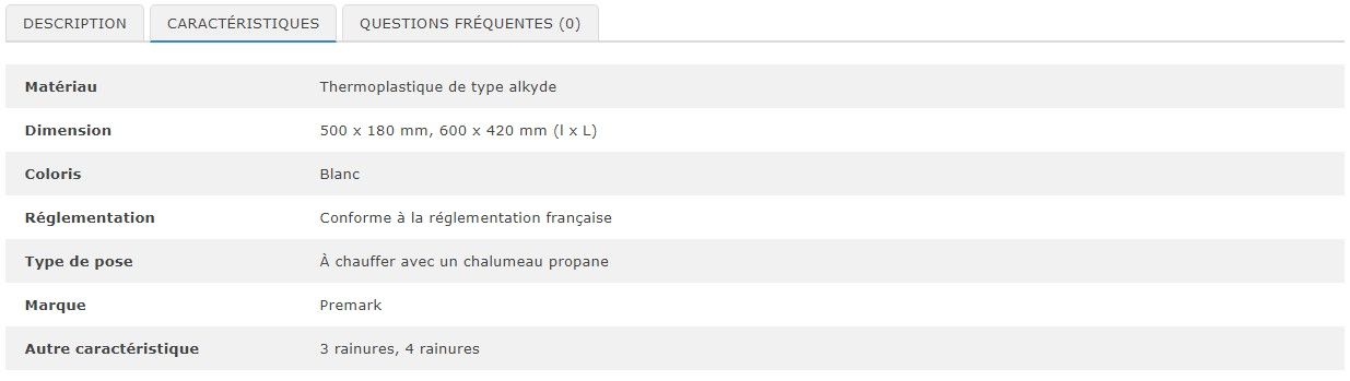 22154 - Bande de guidage thermocollante - 500 x 180 mm - Très résistant et antidérapant_2