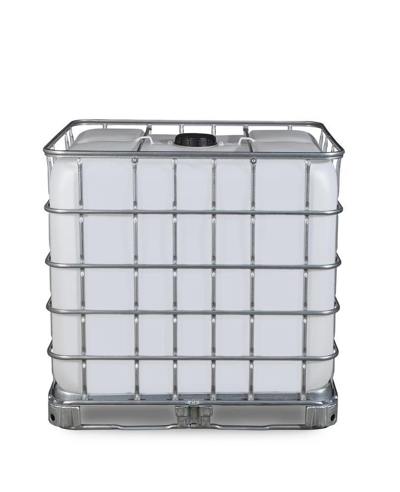 266169w - Cuve IBC pour produits dangereux - 1000 litres - Patin en acier - Certification UN 31HA1/Y_2