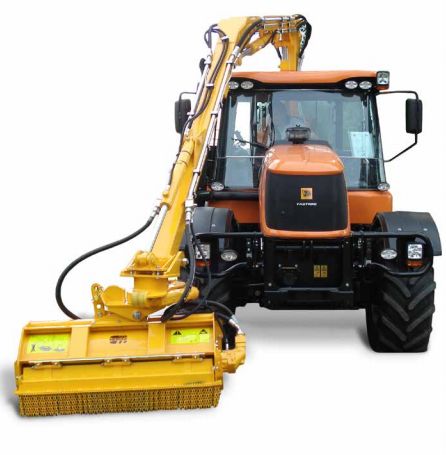 Épareuse Kantonnier - Herder - Portée de 6,70 m - avec fonction d'aspirateur_2