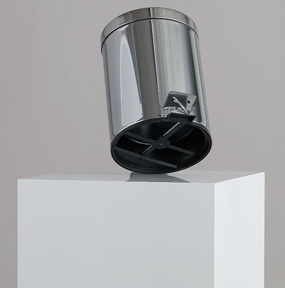 Poubelle à pédale en acier inoxydable 3L - avec seau intérieur en plastique_2