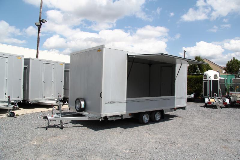 Remorque magasin - Humbaur 5210.500 - 2 essieux freinés, panneaux sandwich 45 mm, charge utile 1254 kg_2