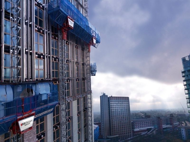 Plateforme élévatrice sur mâts pour travaux lourds - PEC 150_2