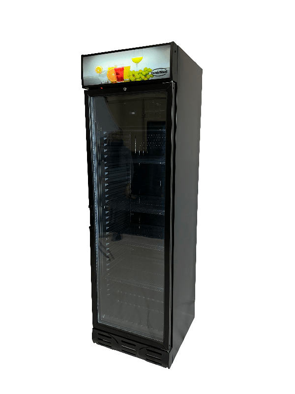 Réfrigérateur 1 porte en verre noir l595 7464.0090 COMBISTEEL_2