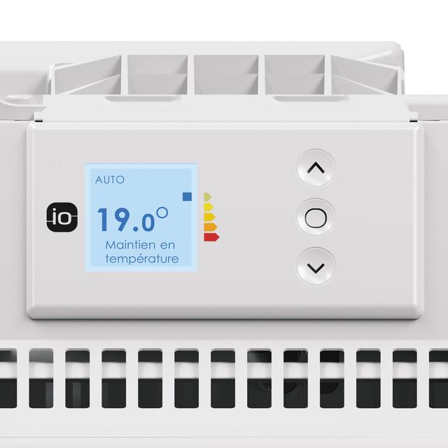Radiateur connecté gain de place Ingénio 4 horizontal 500W Blanc mat - Thermor - 479320_2