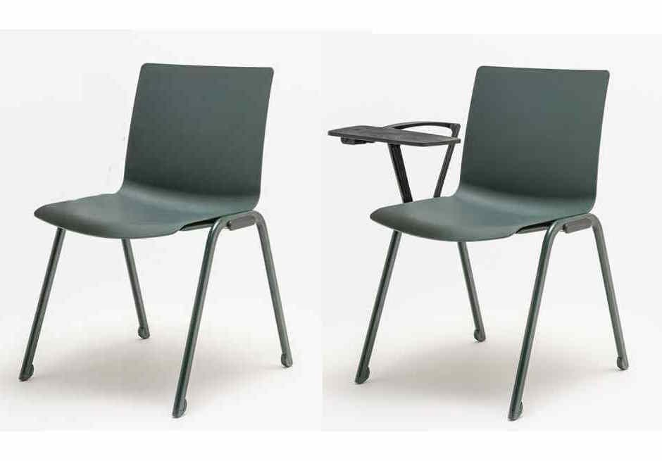 SHEILA - Chaise empilable, polyvalente, structure en polypropylène, options personnalisables_2