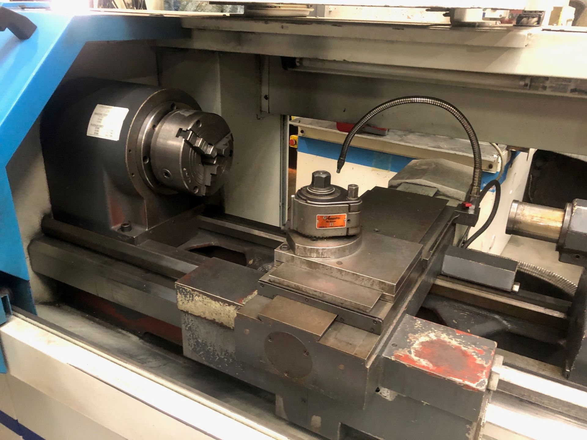 Tour conventionnel CAZENEUVE Optica 360 - réf 3376 - 700mm entre pointes, Ø 430mm au-dessus du banc_2