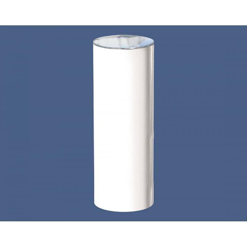 Borne en tube acier inox - Ø 220 mm - Hauteur 600 mm - Fixation par scellement direct - Fabrication Française_2