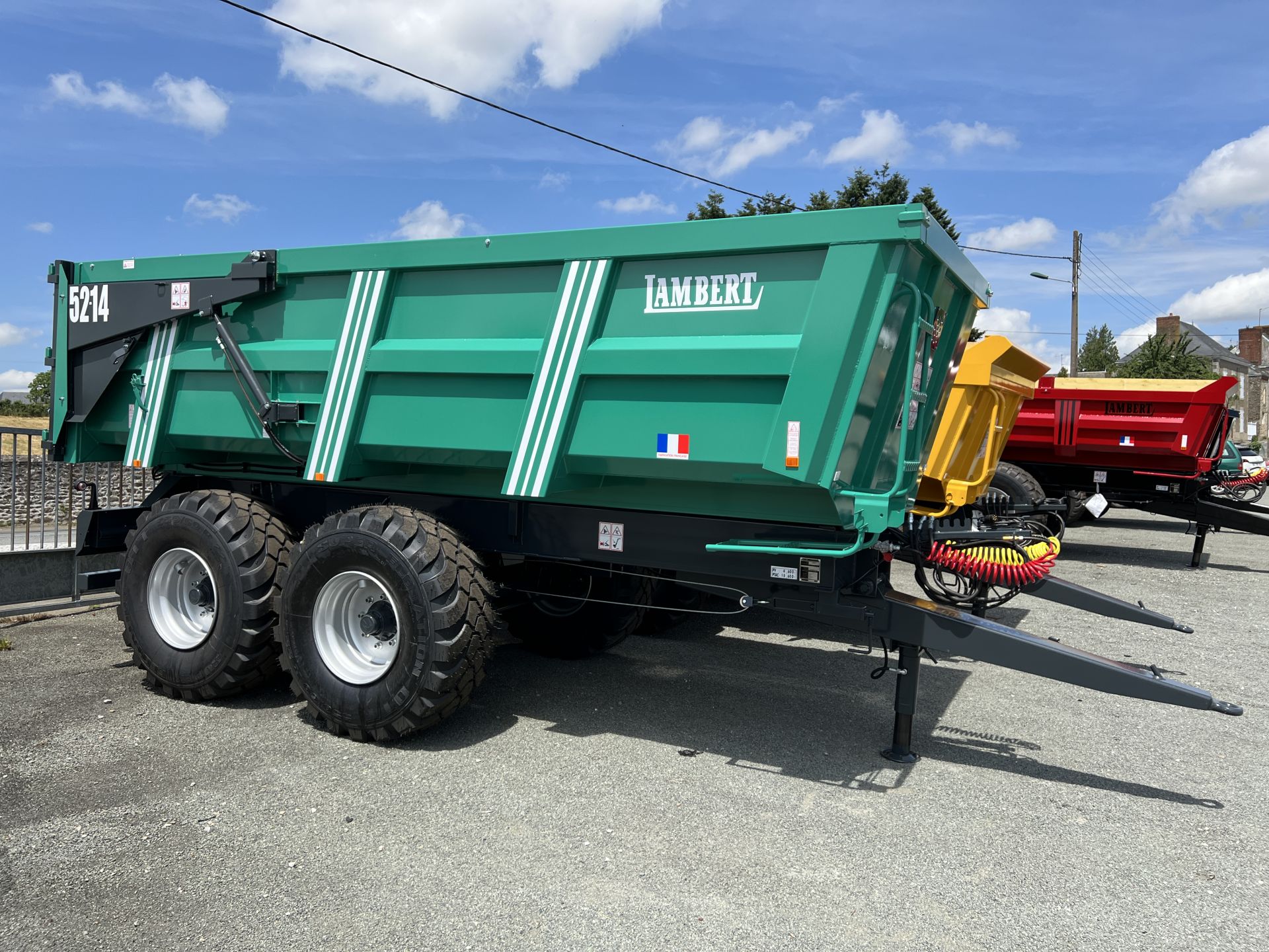 Remorque Lambert 14T - 40 KM/H_2