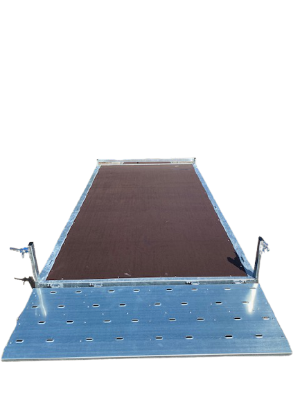 Remorque pour espace vert - 3,45 X 1,85 M - 1350 KG - ÉRDÉ PLBH 340_2